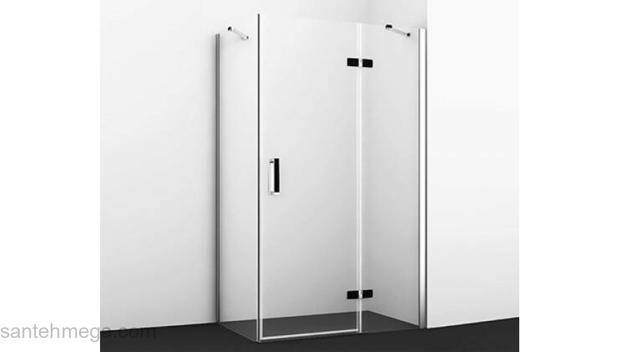 Душевой уголок WASSERKRAFT Aller 10H07R BLACK. Фото