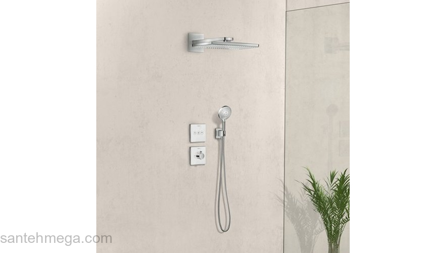 Запорный/переключающий вентиль Hansgrohe ShowerSelect 15736400. Фото