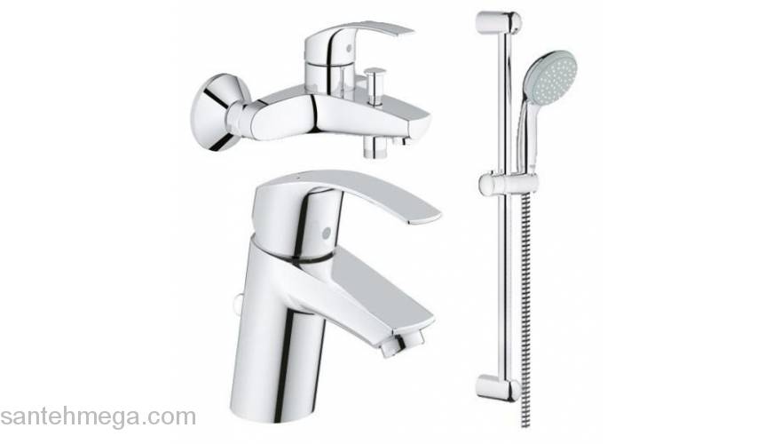 Комплект для ванной комнаты GROHE Eurosmart 123570 3 в 1