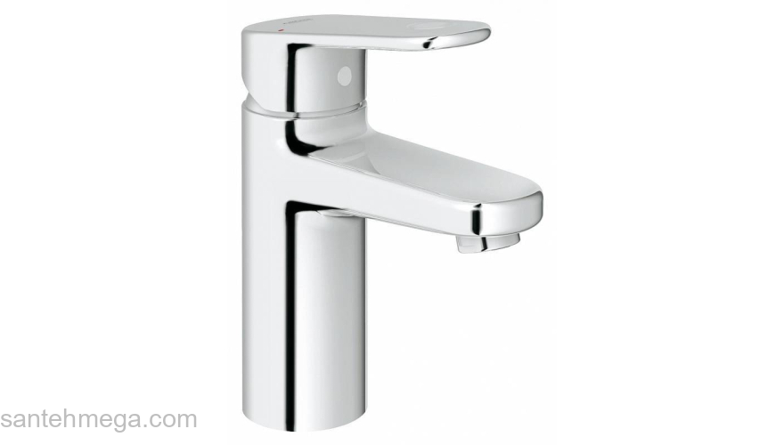 Смеситель для раковины GROHE Europlus II 33163002. Фото