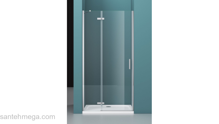 Душевая дверь BELBAGNO KRAFT-B-12-60/20-C-Cr-R. Фото