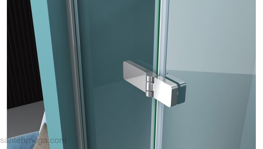 Душевая дверь BELBAGNO KRAFT-B-12-60/20-C-Cr-R. Фото