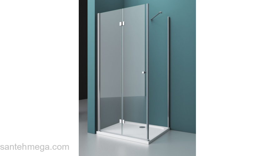 Душевой угол BELBAGNO ALBANO-ASH-1-80/100-C-Cr. Фото