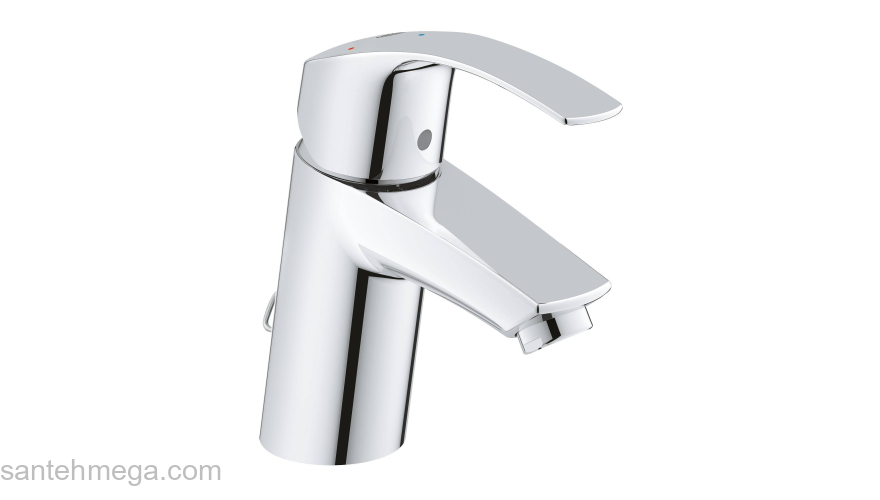 Смеситель для раковины GROHE Eurosmart 23372002. Фото