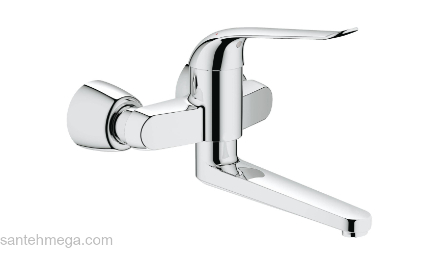 Смеситель для раковины GROHE Euroeco Special 32774000. Фото