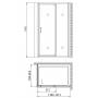 Душевой уголок GEMY Sunny Bay S28191E-A80. Фото
