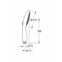 Ручной душ GROHE Power & Soul 27669000. Фото