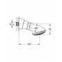 Верхний душ GROHE Relexa Trio 2706500E. Фото