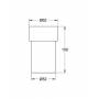 Cтакан GROHE Ondus 40390000 для ванной комнаты. Фото
