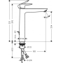 Смеситель для раковины Hansgrohe Talis E 71716670. Фото