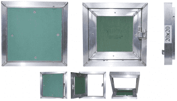 Люк ревизионный под покраску LYUKER П 30/40. Фото