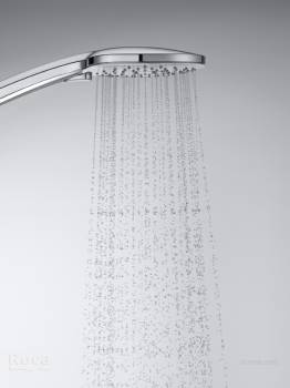 Душевая лейка ROCA Plenum Square 140/3F, хром A5B1110C00. Фото