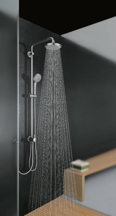 GROHE 27297001 Euphoria Душевая система с переключателем 390 мм EcoJoy™. Фото