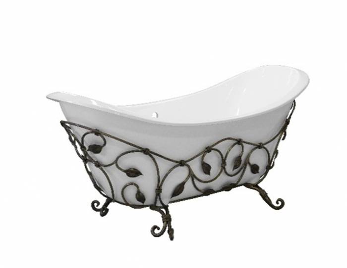 Кованая подставка для ванны ЭСТЕТ Скарлетт В. Фото