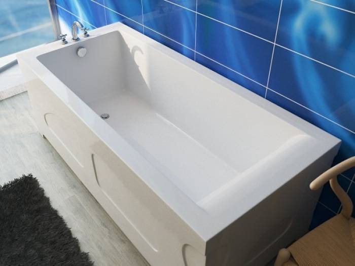 Ванна из литьевого мрамора ЭСТЕТ Дельта 150х70. Фото