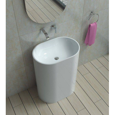 Раковина NS BATH NSF-6040G (глянцевая) 60х40. Фото